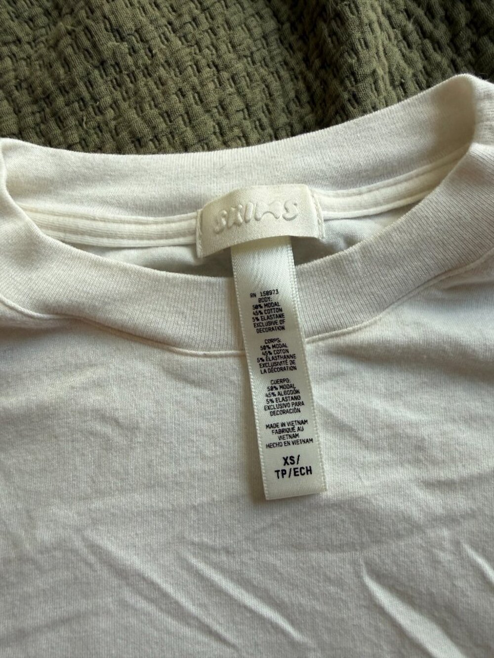 Skims Boyfriend Long Sleeve T-Shirt - Picture 2 of 3